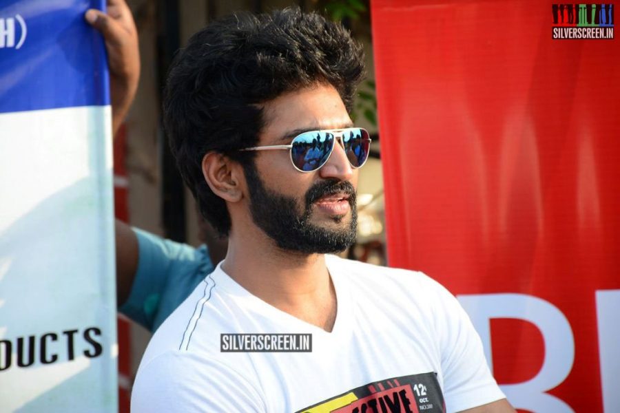 Actor Aadhi Joins Clean India Campaign Photos