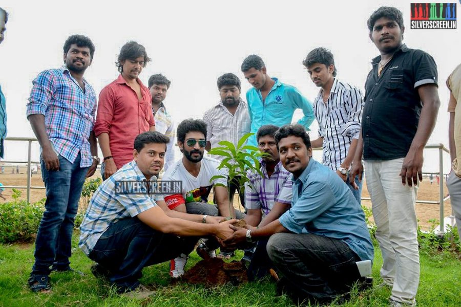 Actor Aadhi Joins Clean India Campaign Photos