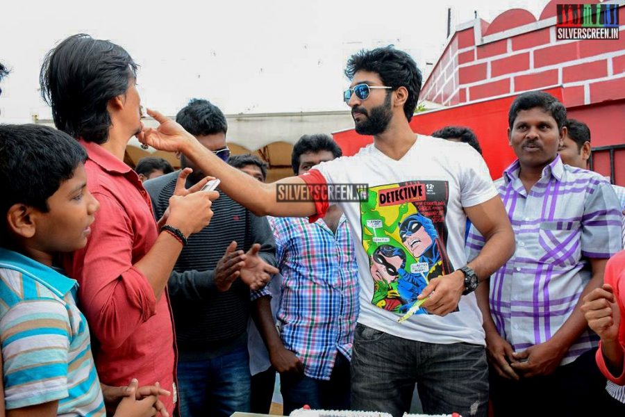 Actor Aadhi Joins Clean India Campaign Photos