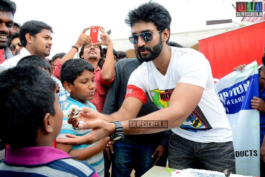 Actor Aadhi Joins Clean India Campaign Photos