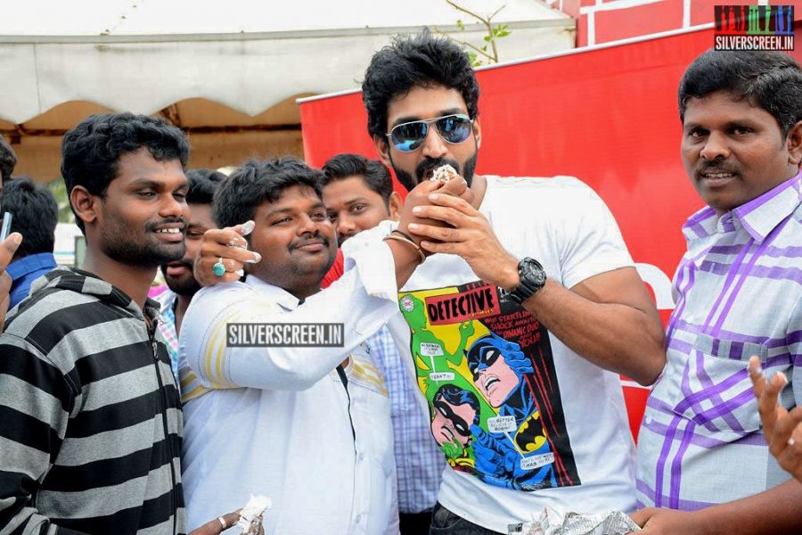 Actor Aadhi Joins Clean India Campaign Photos