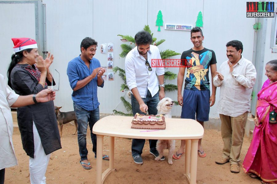 Actor Sibiraj at the Launch of Pet Parlour Photos