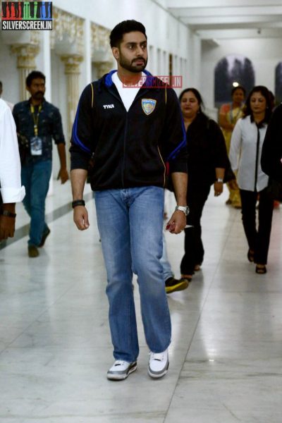 Actor Abhishek Bachchan at Sathyabama University