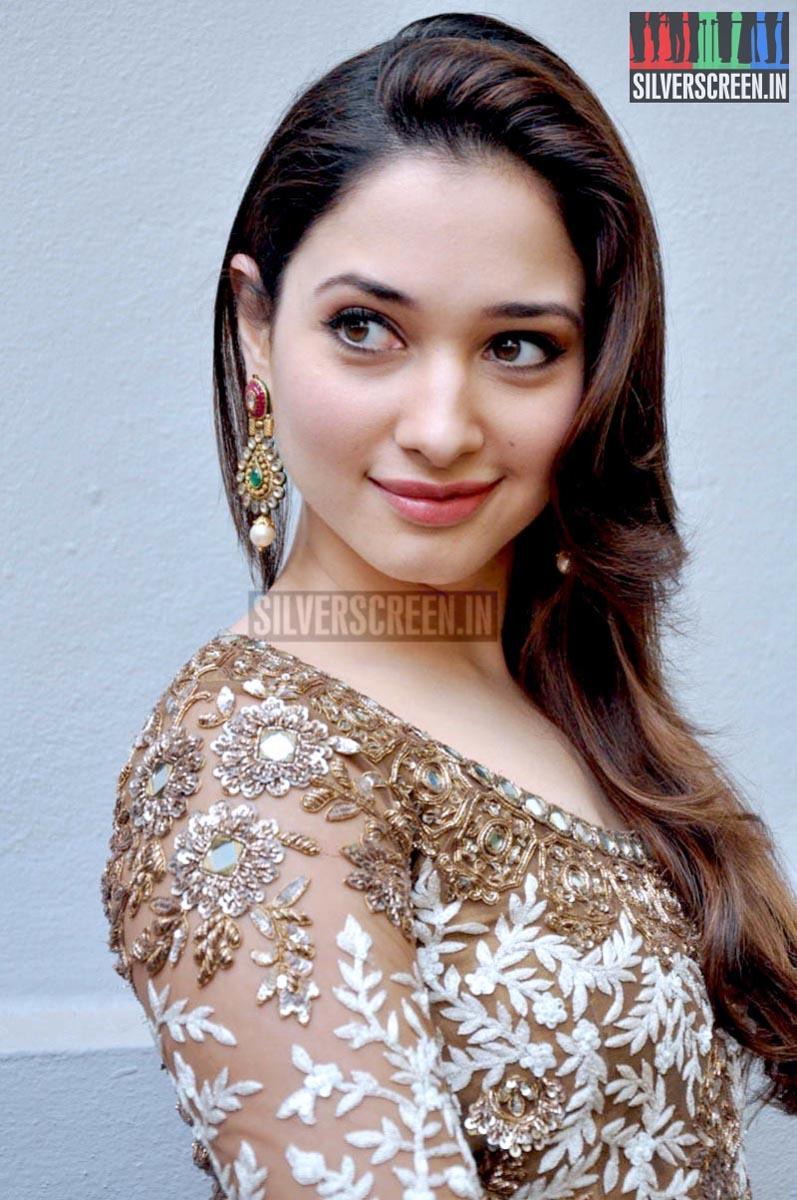 Actress Tamannaah Bhatia at Bengal Tiger Movie Launch – Silverscreen India