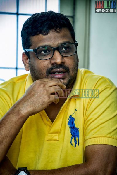 Director CS Amudhan - Photograph taken during his interview