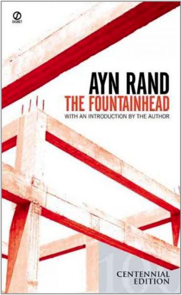 Book cover of Ayn Rand's 'Fountainhead'