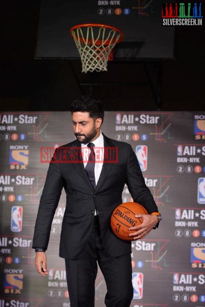 Abhishek Bachchan 2015 NBA Goodwill Ambassador Photos
