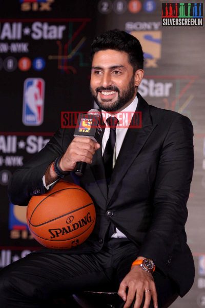 Abhishek Bachchan 2015 NBA Goodwill Ambassador Photos