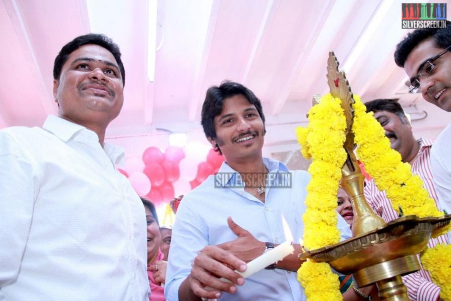 Actor Jiiva Launches Honda Showroom Photos