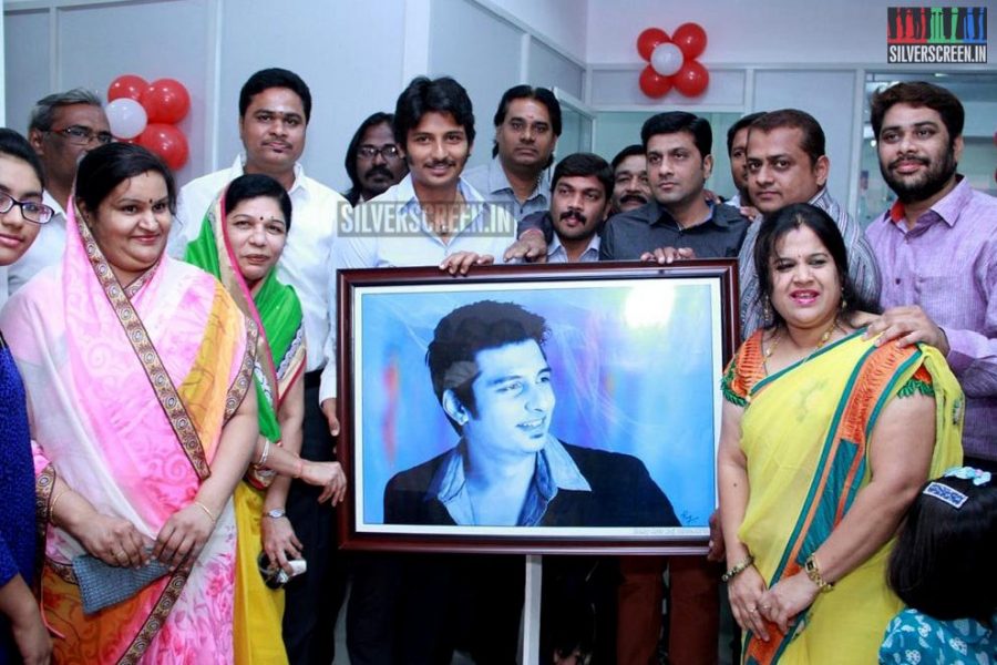 Actor Jiiva Launches Honda Showroom Photos