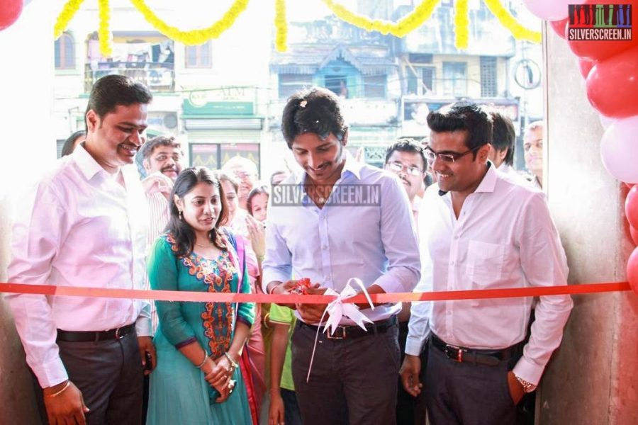 Actor Jiiva Launches Honda Showroom Photos