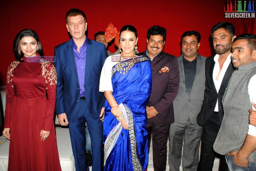 Actress Neha Dhupia at Krishna Choudhary's Daughter's Wedding