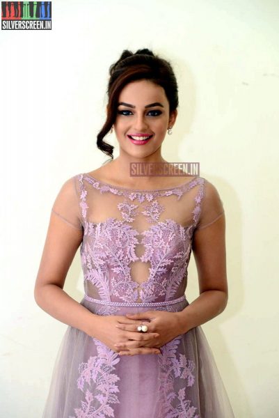 Actress Seerat Kapoor at Tiger Audio Launch Photos