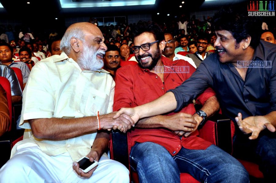 Nagarjuna at Actor Akhil Akkineni Debut Movie Launch