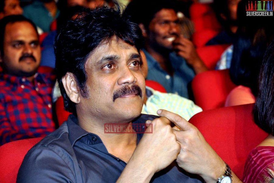 Nagarjuna at Actor Akhil Akkineni Debut Movie Launch