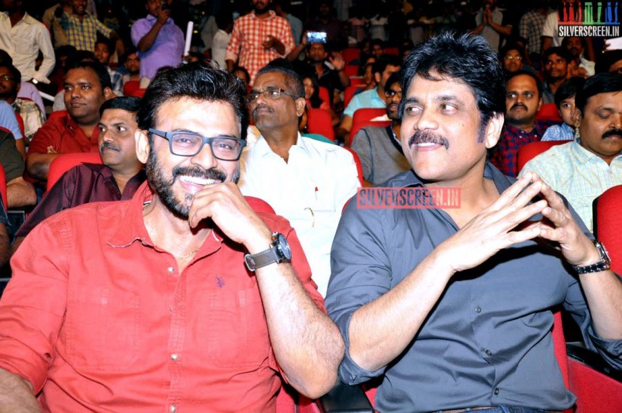 Nagarjuna at Actor Akhil Akkineni Debut Movie Launch