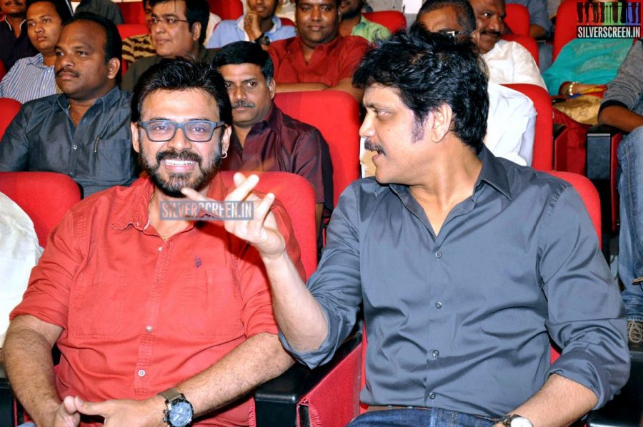 Nagarjuna at Actor Akhil Akkineni Debut Movie Launch