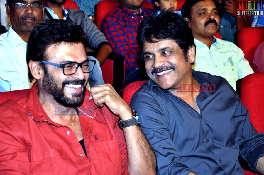 Nagarjuna at Actor Akhil Akkineni Debut Movie Launch