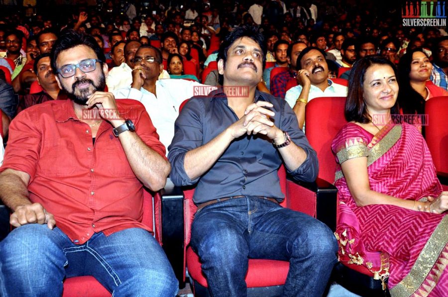 Nagarjuna and Amala Akkineni at Actor Akhil Akkineni Debut Movie Launch