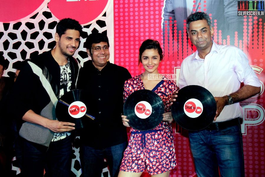 Alia Bhatt at MTV Coke Studio Launch Photos