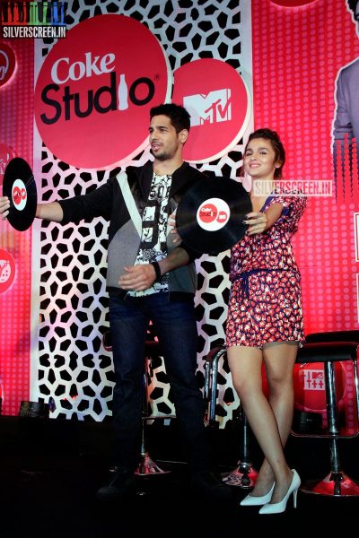 Alia Bhatt at MTV Coke Studio Launch Photos