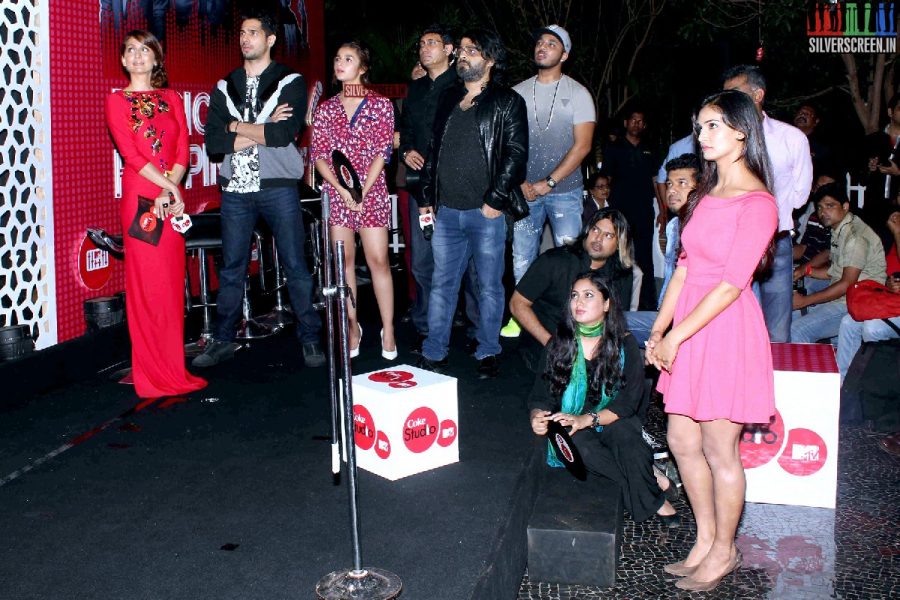 Alia Bhatt at MTV Coke Studio Launch Photos