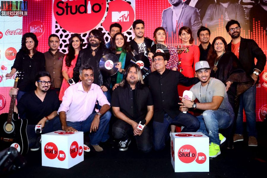 Alia Bhatt at MTV Coke Studio Launch Photos