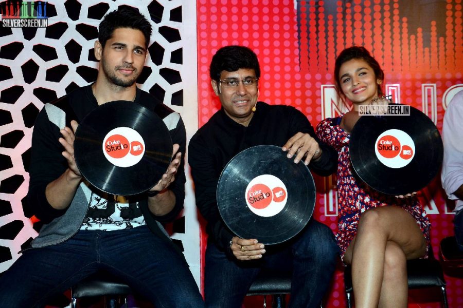 Alia Bhatt at MTV Coke Studio Launch Photos