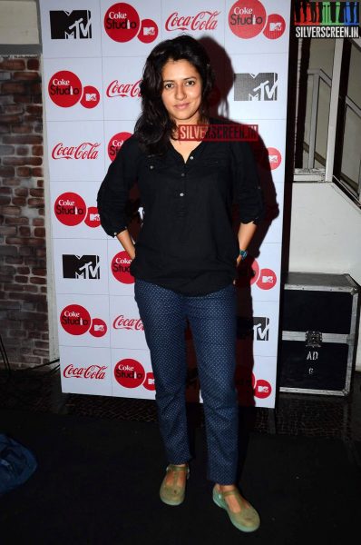 Alia Bhatt at MTV Coke Studio Launch Photos