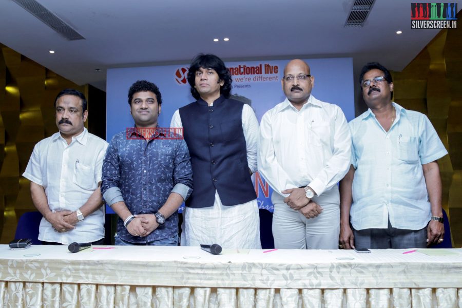 Mandolin Shrinivas Tribute Press Meet Photos