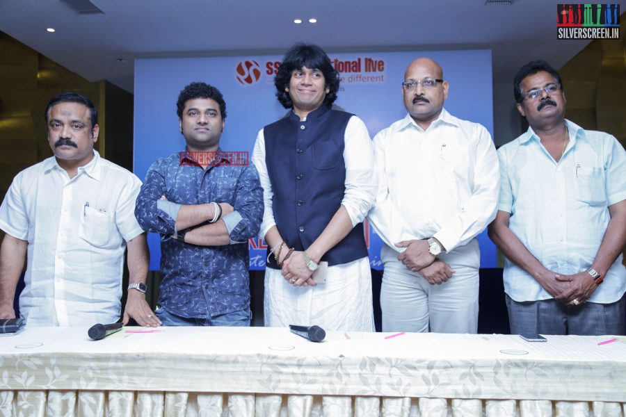 Mandolin Shrinivas Tribute Press Meet Photos