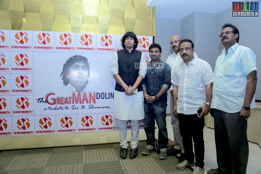 Mandolin Shrinivas Tribute Press Meet Photos