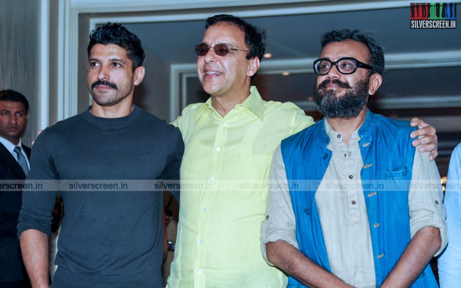 Farhan Akhtar at the Launch of Guru Dutt's Screenplay Books