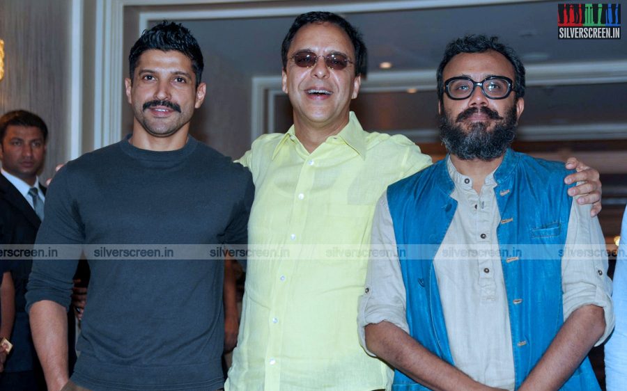 Farhan Akhtar at the Launch of Guru Dutt's Screenplay Books