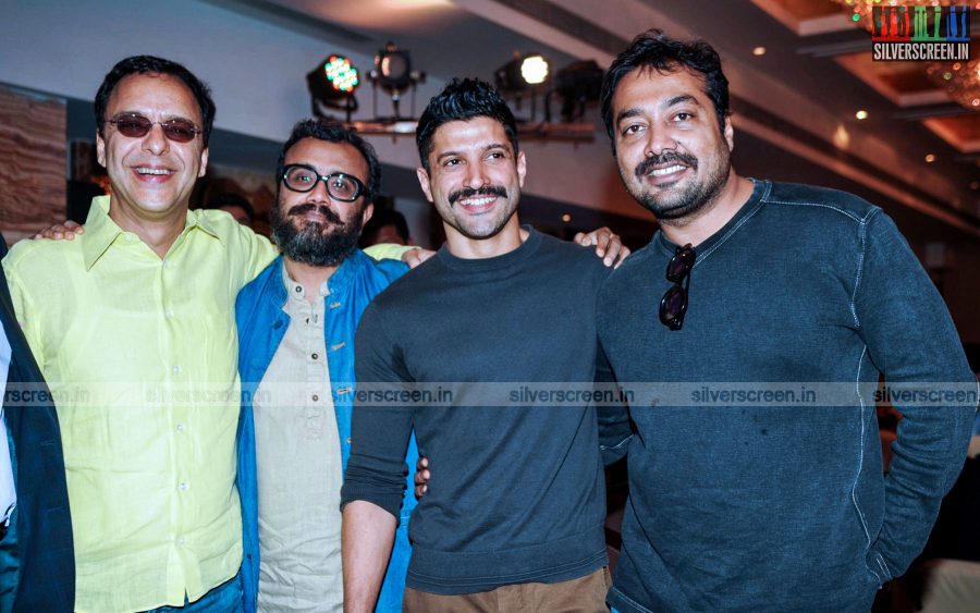 Farhan Akhtar at the Launch of Guru Dutt's Screenplay Books