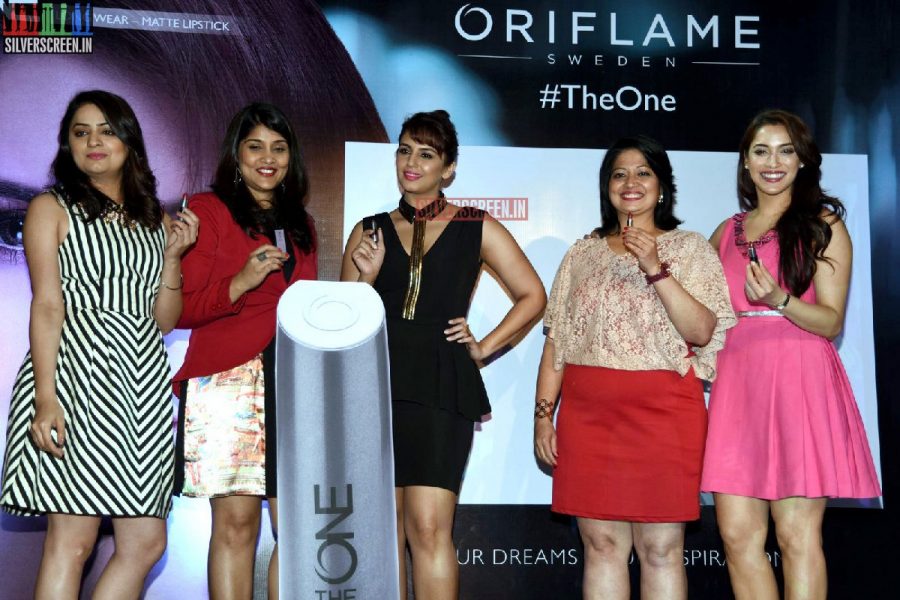 Launch of New Oriflame Matte Lipstick Photos