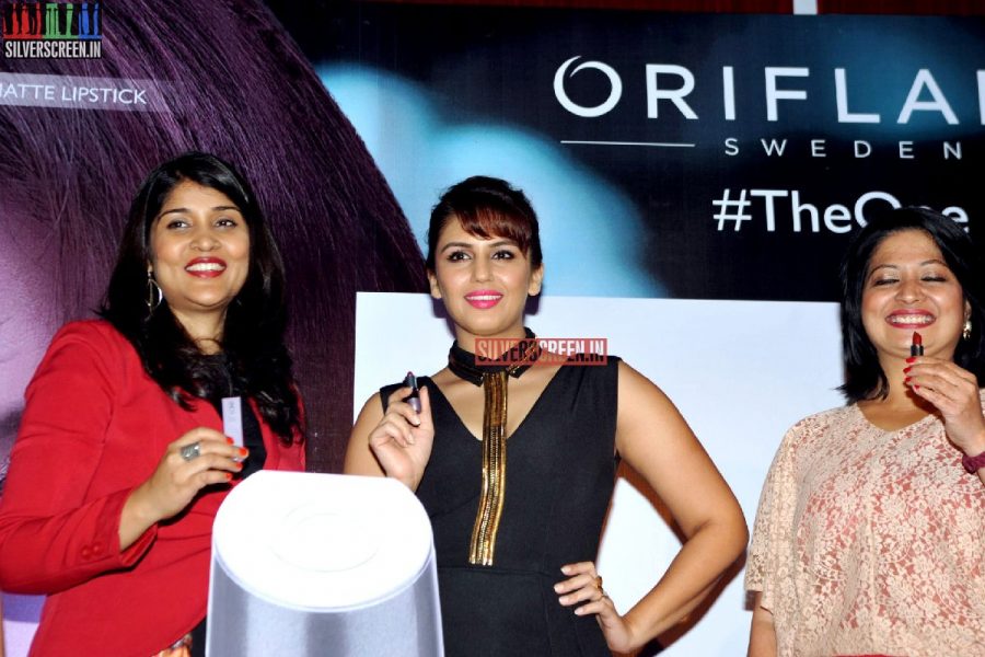 Launch of New Oriflame Matte Lipstick Photos