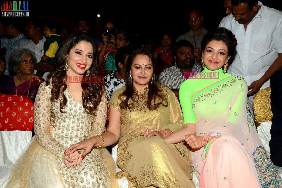 Kajal Aggarwal and Tamannaah at a Wedding