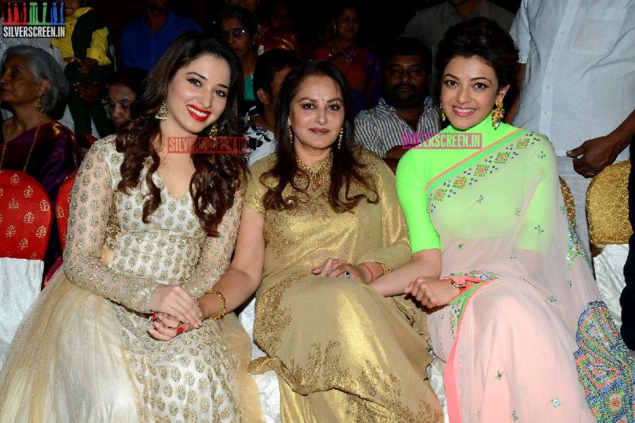 Kajal Aggarwal and Tamannaah at a Wedding