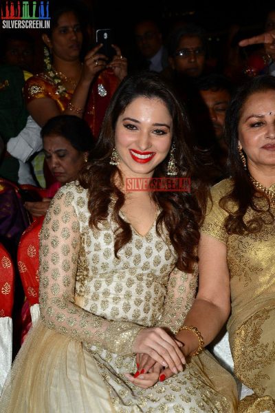 Kajal Aggarwal and Tamannaah at a Wedding