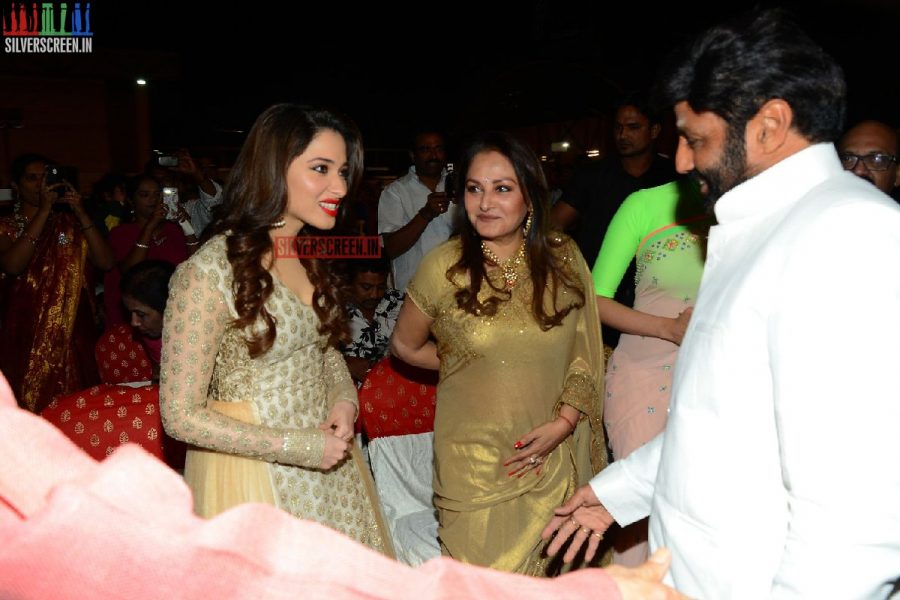 Kajal Aggarwal and Tamannaah at a Wedding