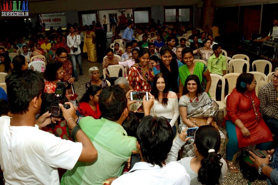 Kalki Koechlin At The Screening of Ishquiya Dharavi Style