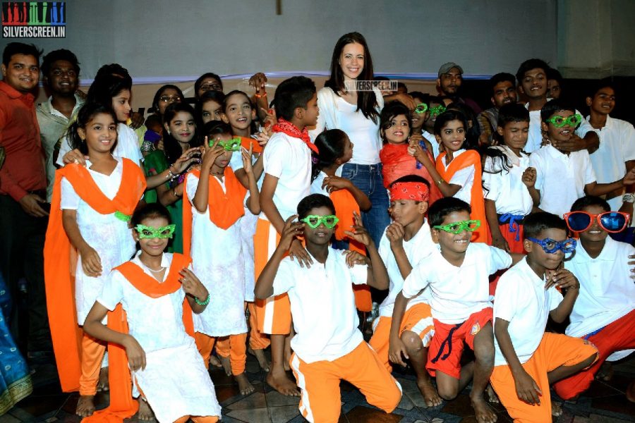 Kalki Koechlin At The Screening of Ishquiya Dharavi Style