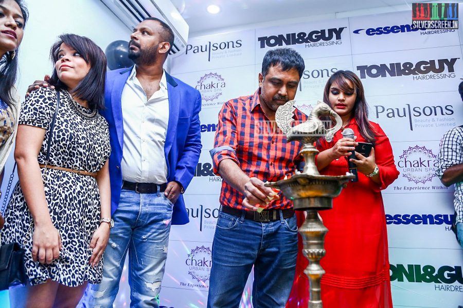 Lingusamy Launches Toni & Guy Essensuals Thiruvanmiyur