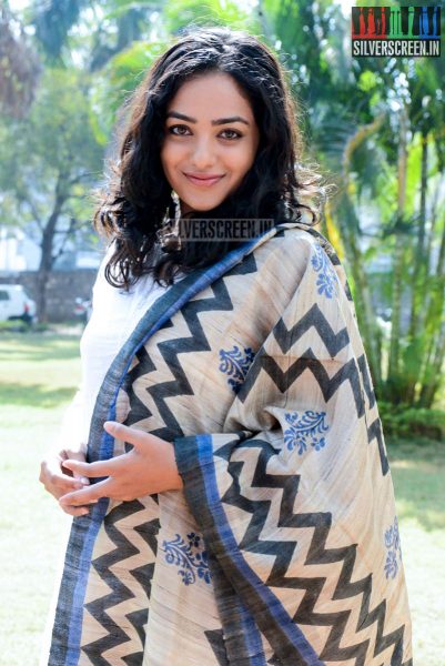 Nithya Menen at Malli Malli Idi Rani Roju Success Meet Photos