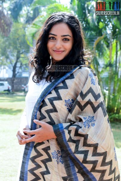 Nithya Menen at Malli Malli Idi Rani Roju Success Meet Photos