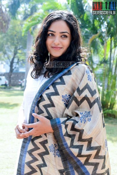 Nithya Menen at Malli Malli Idi Rani Roju Success Meet Photos