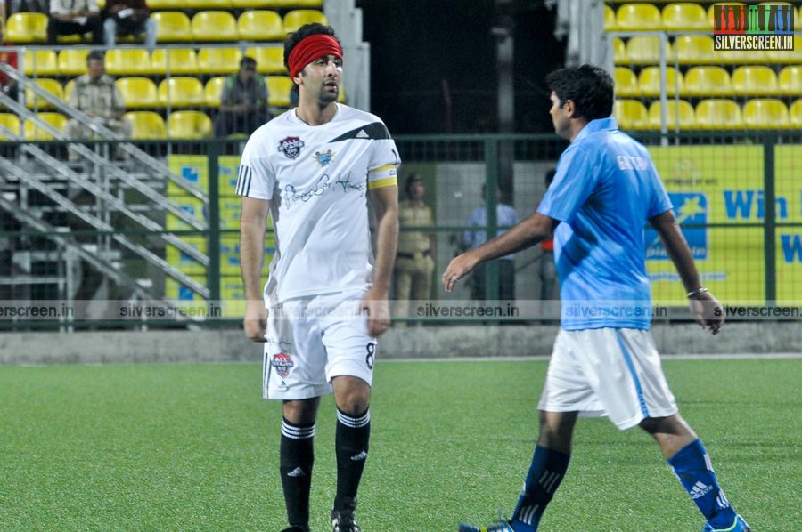 Ranbir Kapoor at All Stars Football Match Photos