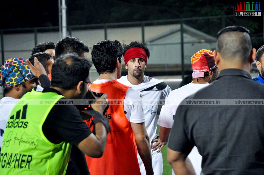 Ranbir Kapoor at All Stars Football Match Photos