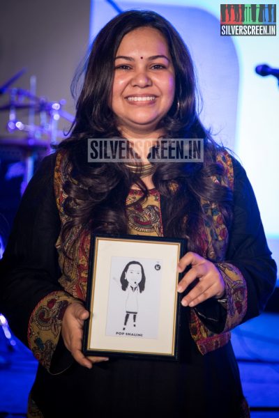Singer Pop Shalini at Rangrezaa Annual Music Talent Hunt HQ